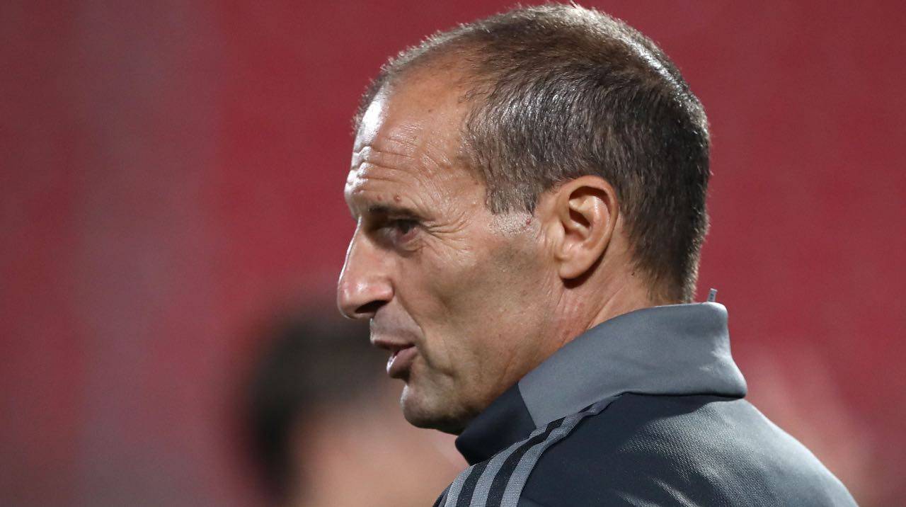 Allegri della Juve sorride