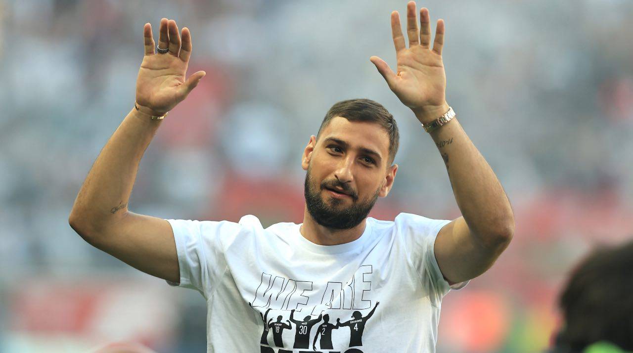 Donnarumma in campo con il Psg