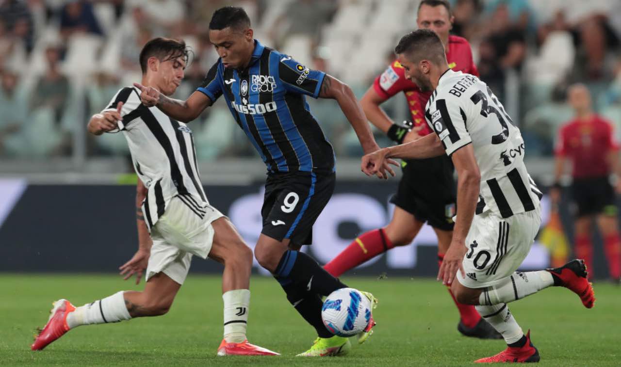 Muriel durante l'amichevole tra Atalanta e Juventus