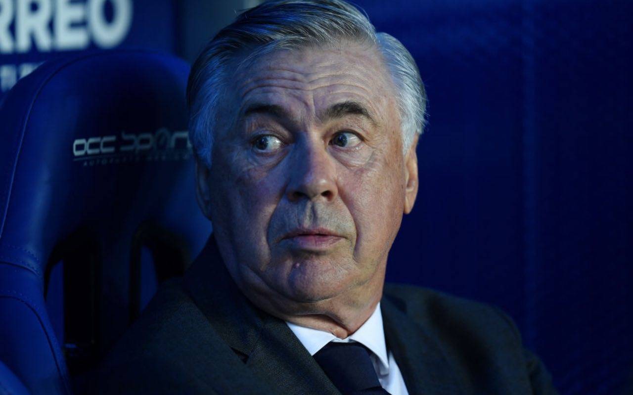 Ancelotti durante Aleves-Real Madrid