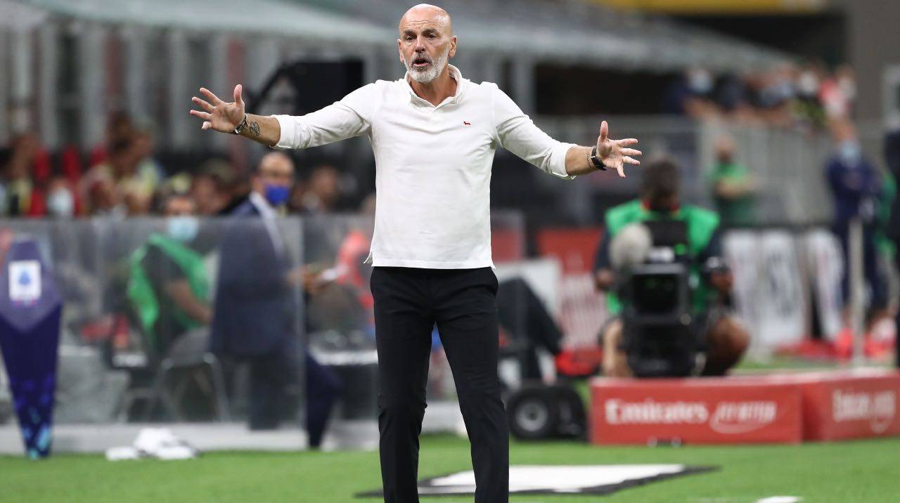 Pioli in panchina