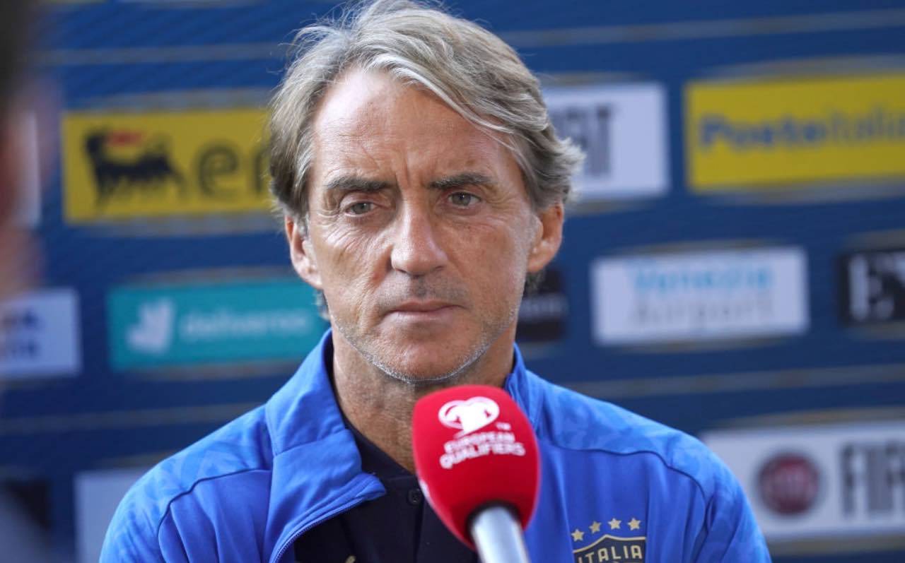 Mancini in conferenza verso Svizzera-Italia