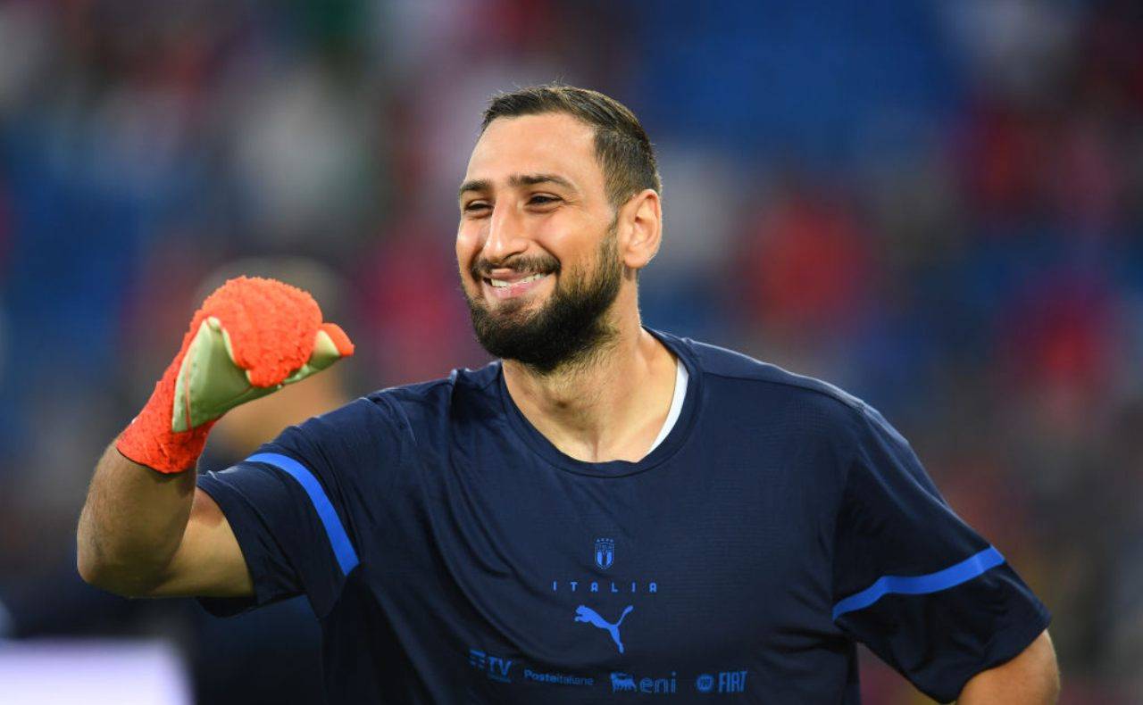 Donnarumma sorride