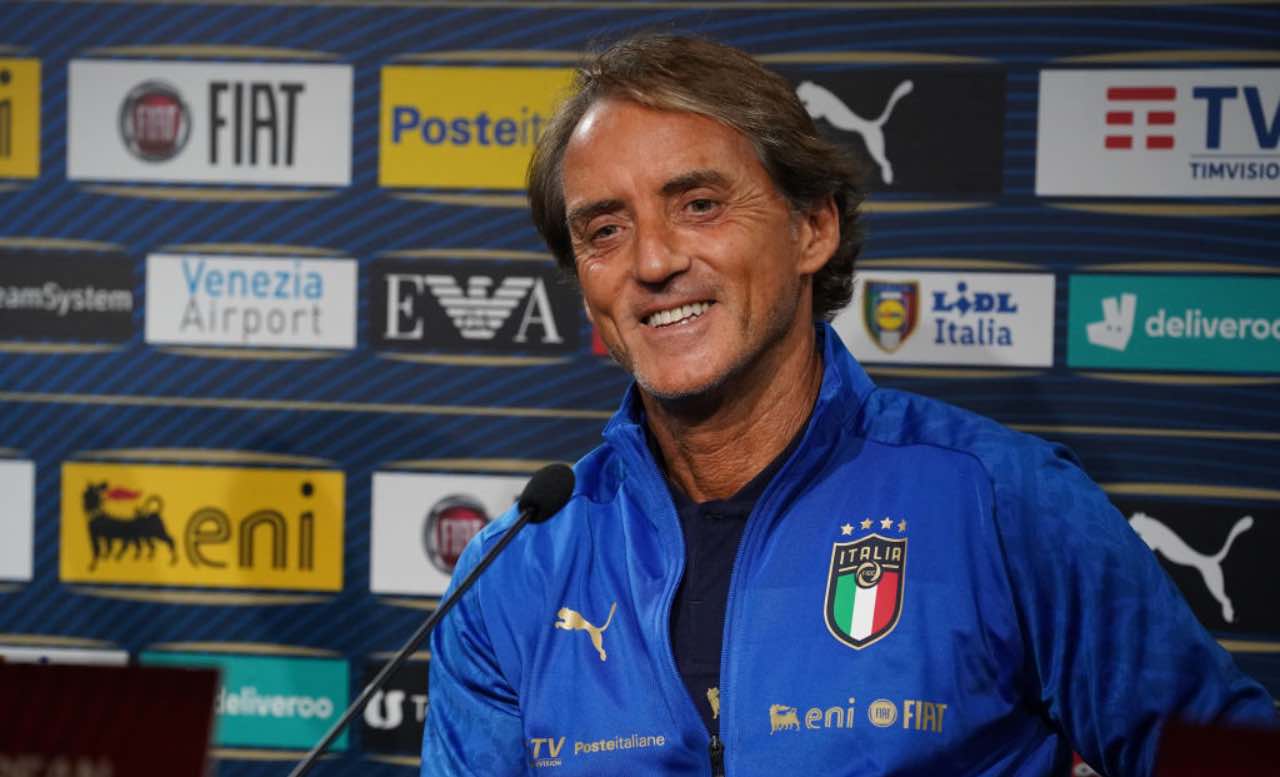 Italia, Mancini in conferenza stampa