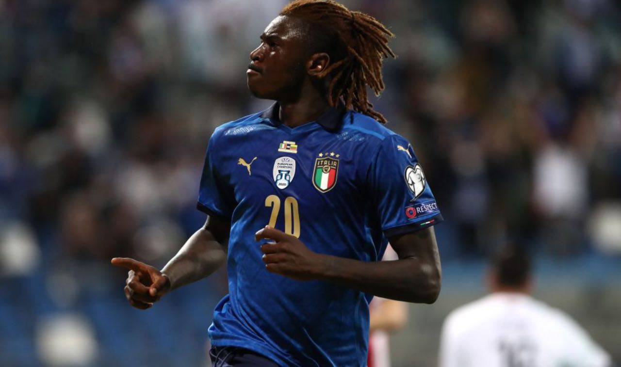 Moise Kean in Italia-Lituania