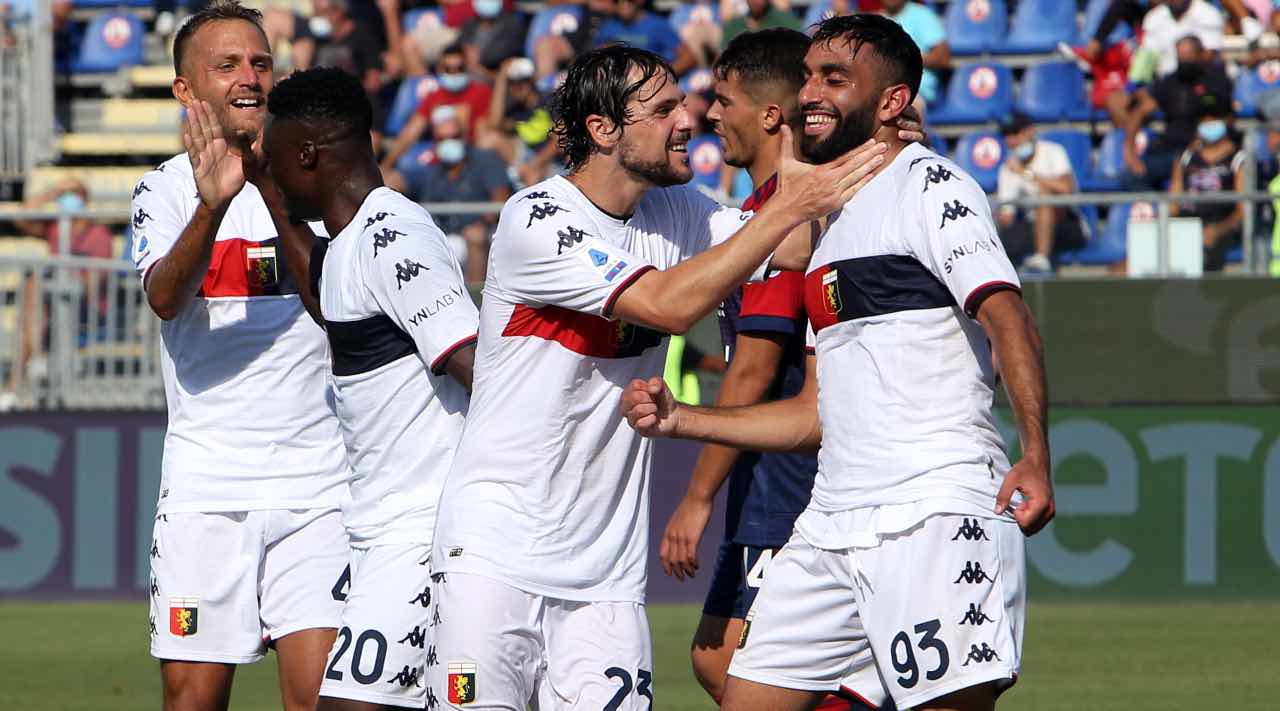 Il Genoa esulta