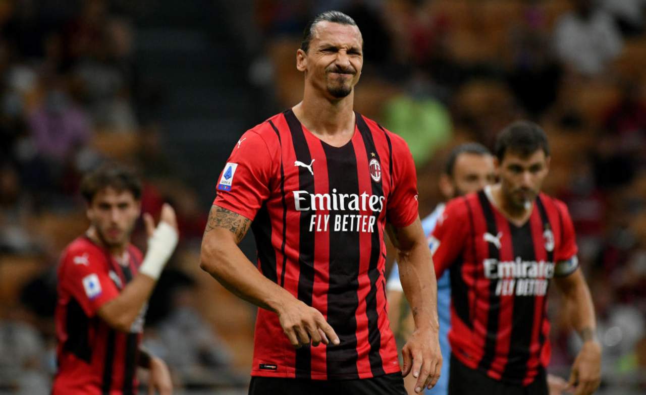 Ibrahimovic sente dolore infortunio