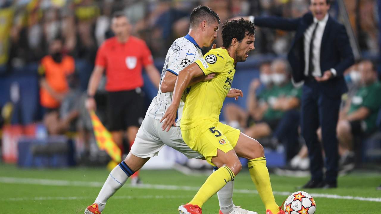 Villarreal-Atalanta in campo