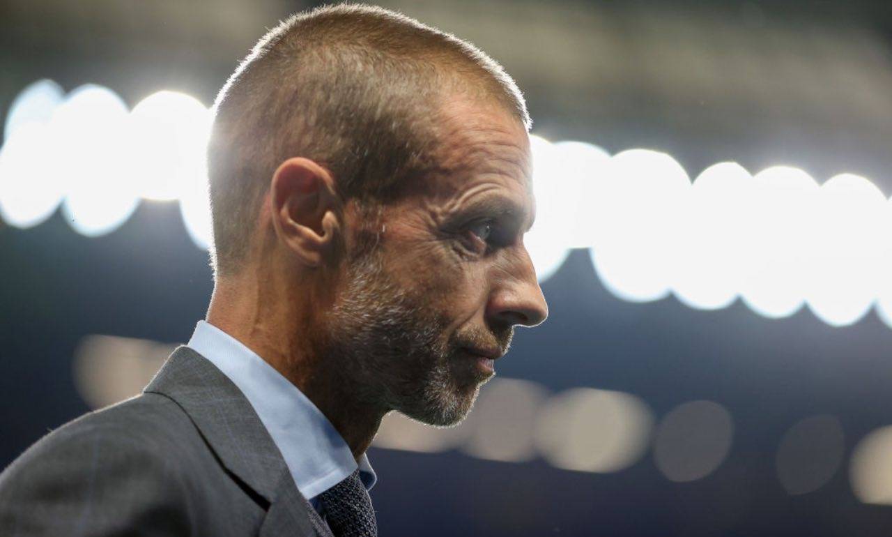 Ceferin in Chelsea-Zenit