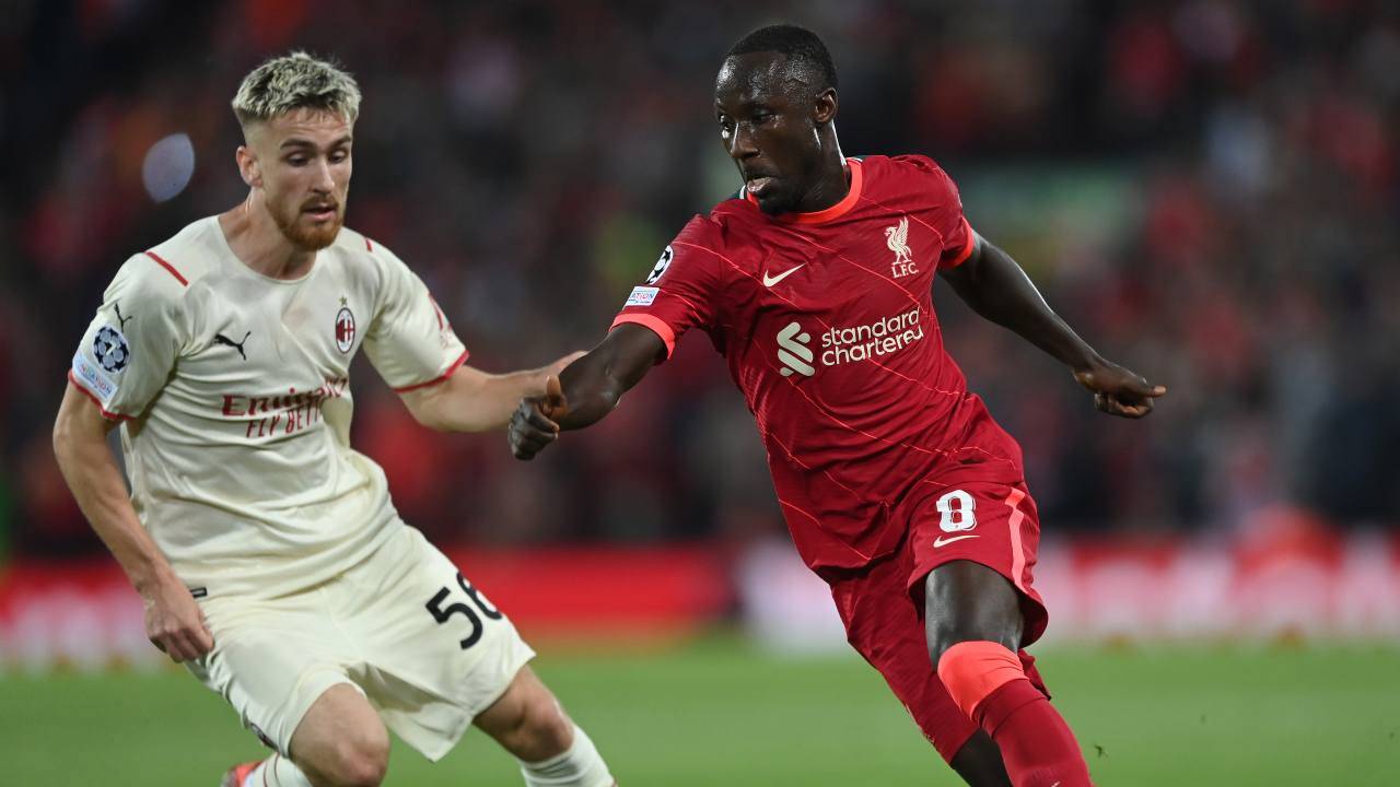 Liverpool-Milan in campo