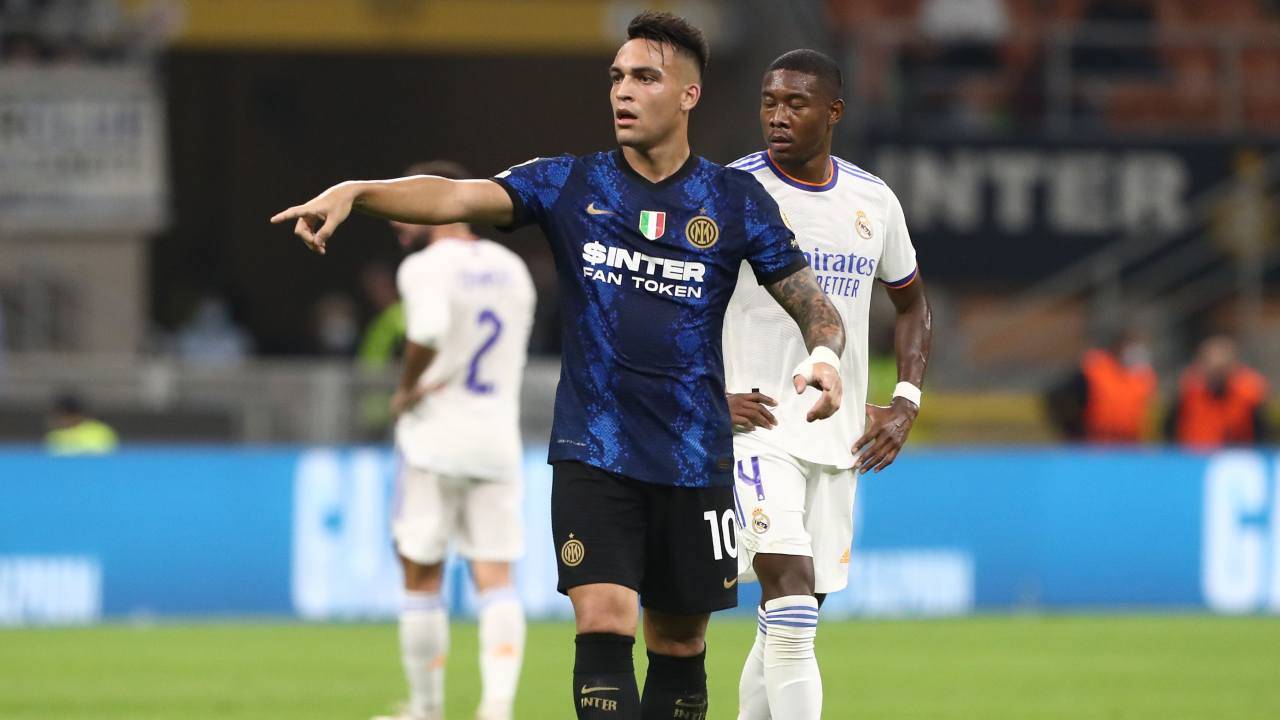 Inter-Real Madrid in campo