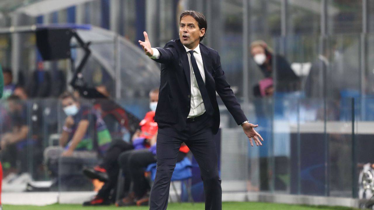Inzaghi sulla panchina dell'Inter