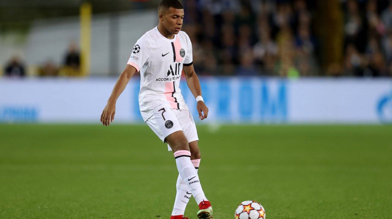 Mbappé in campo