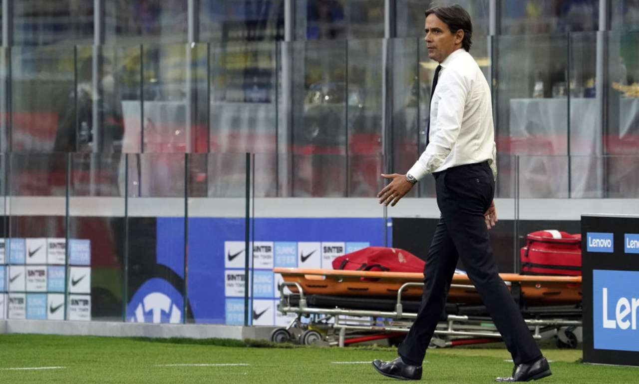 Inzaghi pensieroso