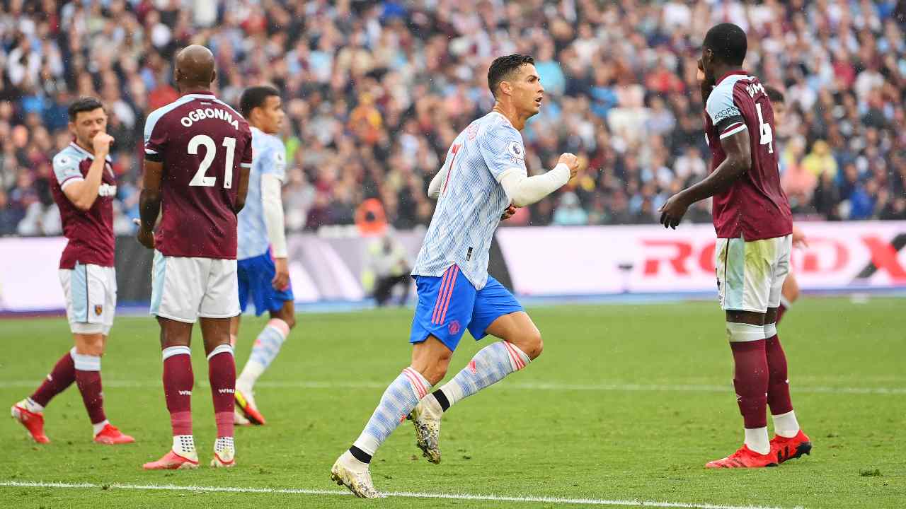 CR7 corre Manchester United