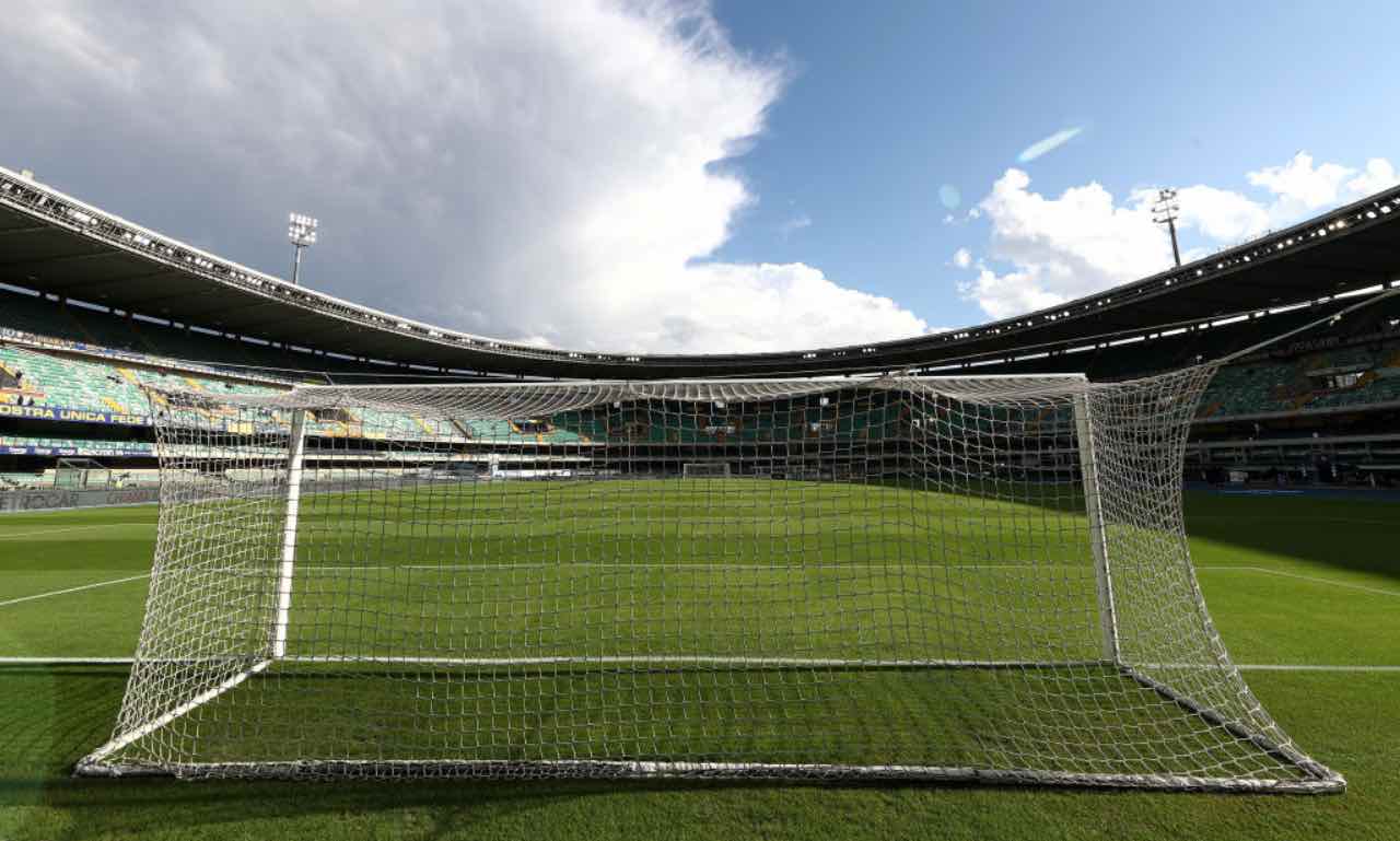 Il campo di Hellas Verona - Roma 