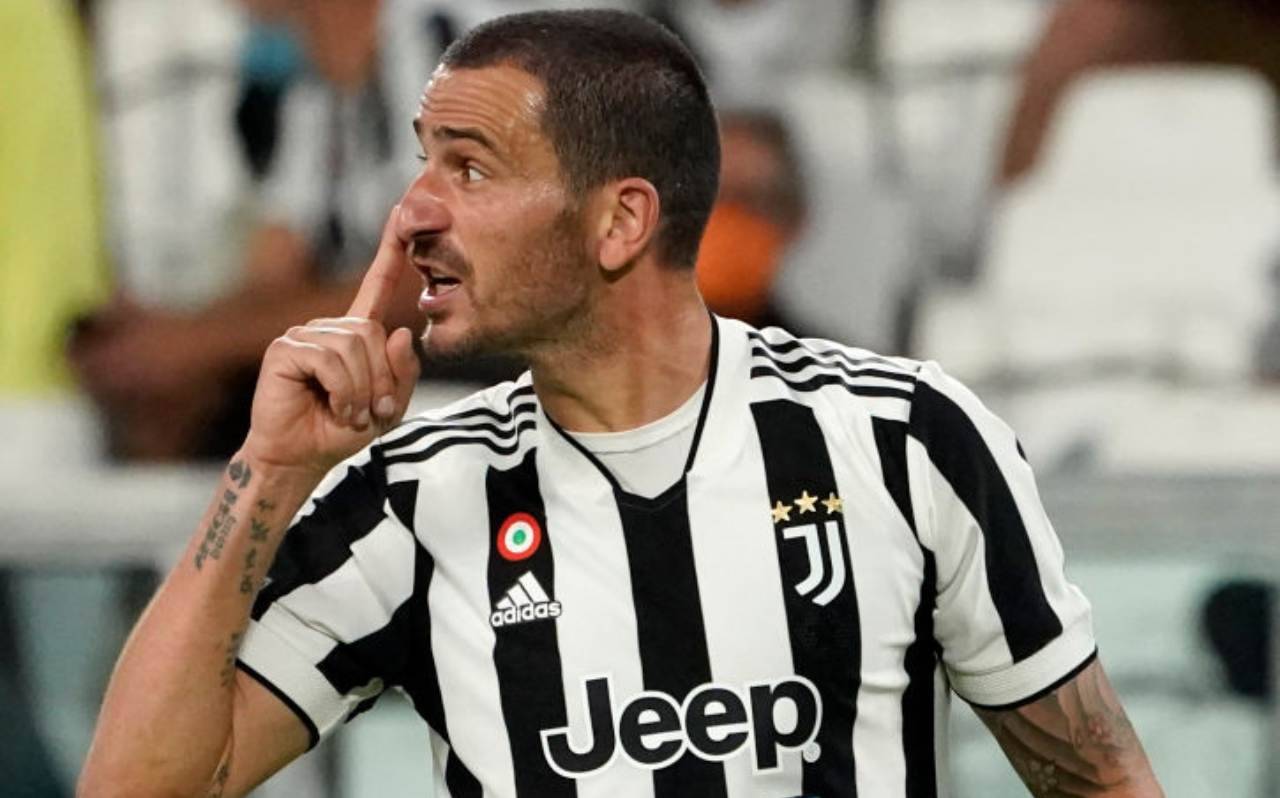 Bonucci arrabbiato