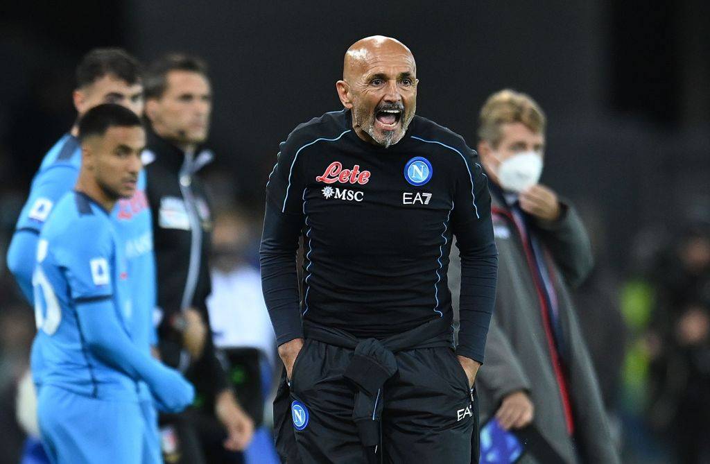 Spalletti in campo