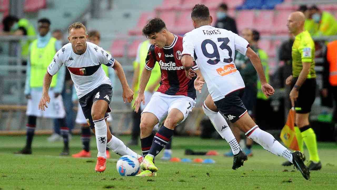 Bologna-Genoa in campo