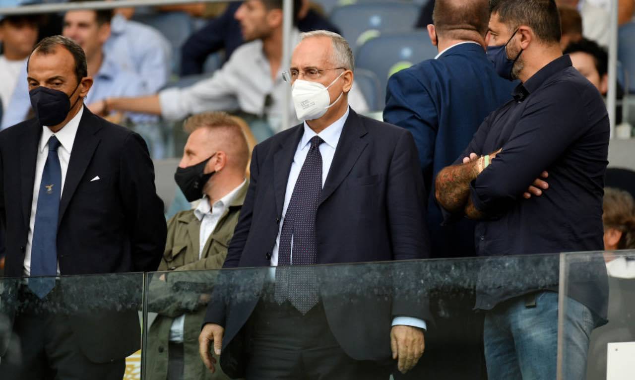 Lotito in Lazio-Roma