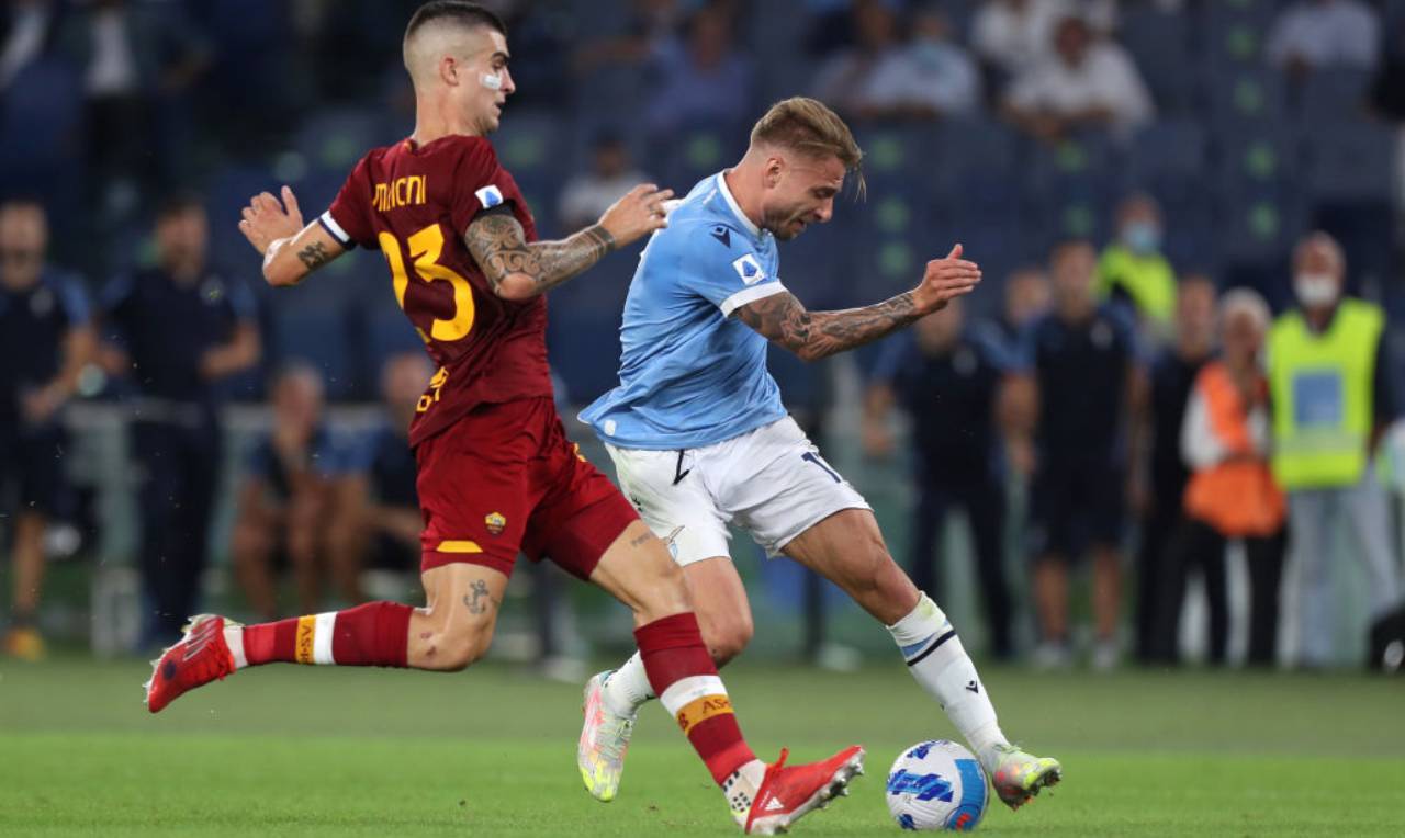 Mancini contrasta Immobile 