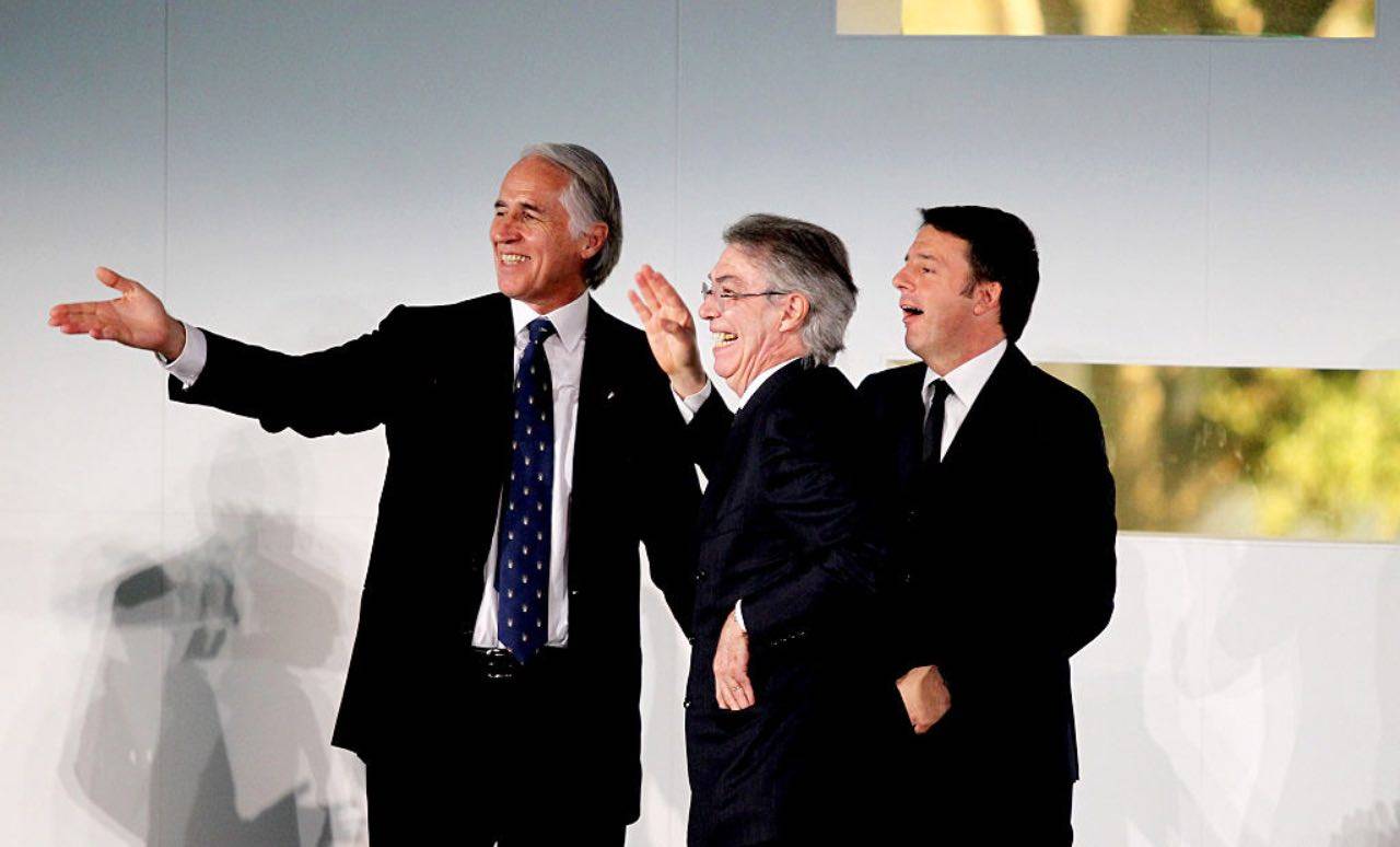 Malagò, Moratti e Renzi