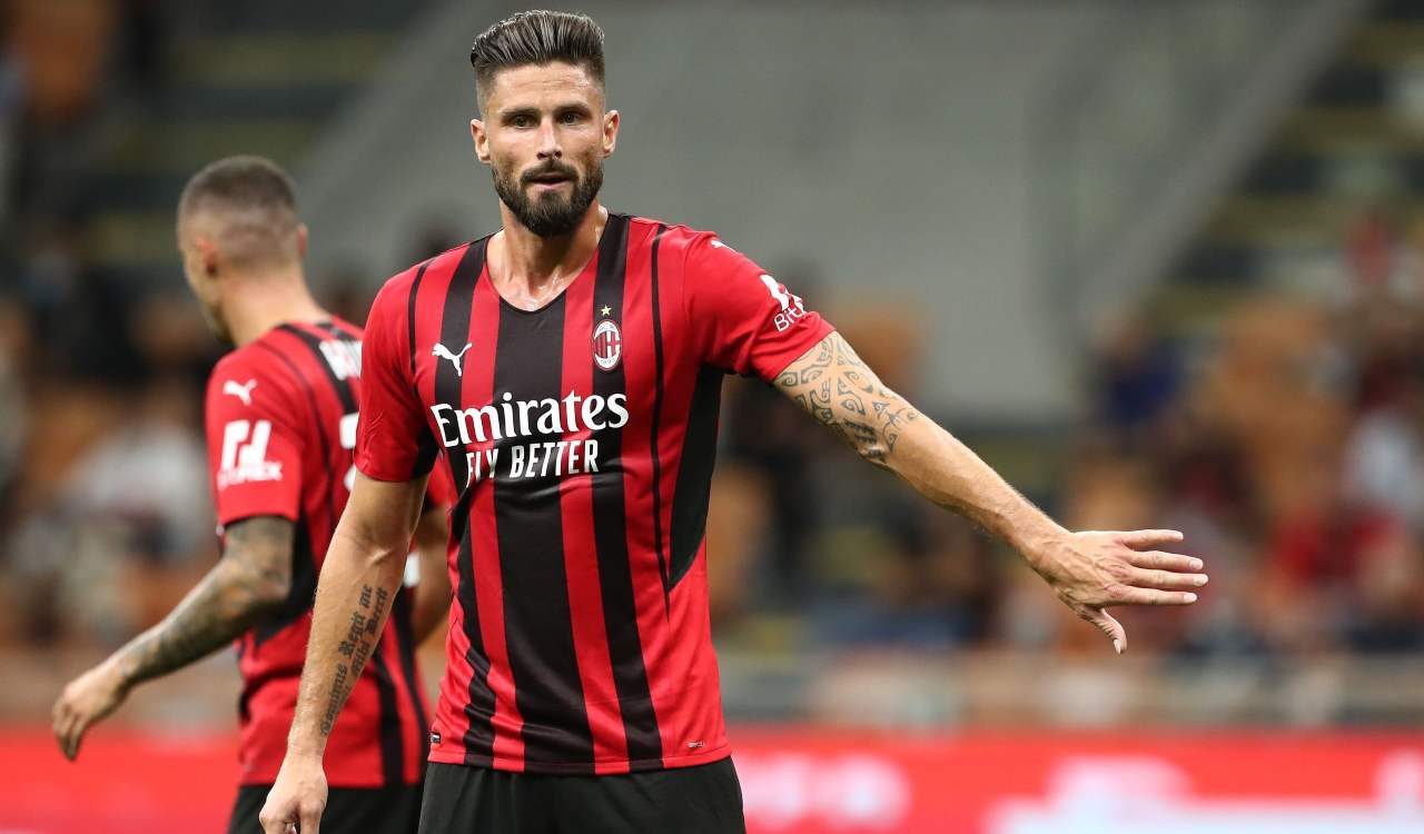 Giroud esulta