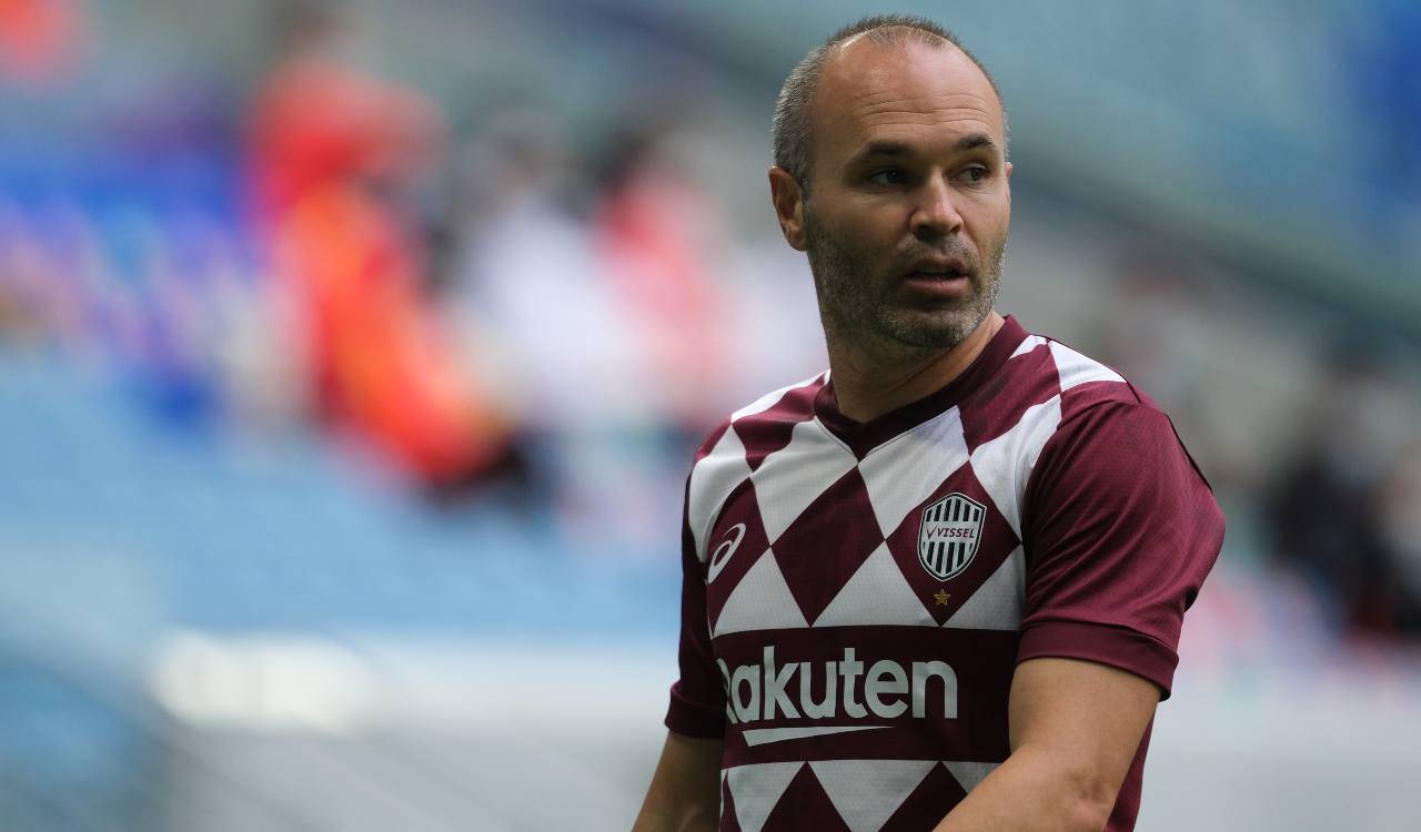 Iniesta in campo