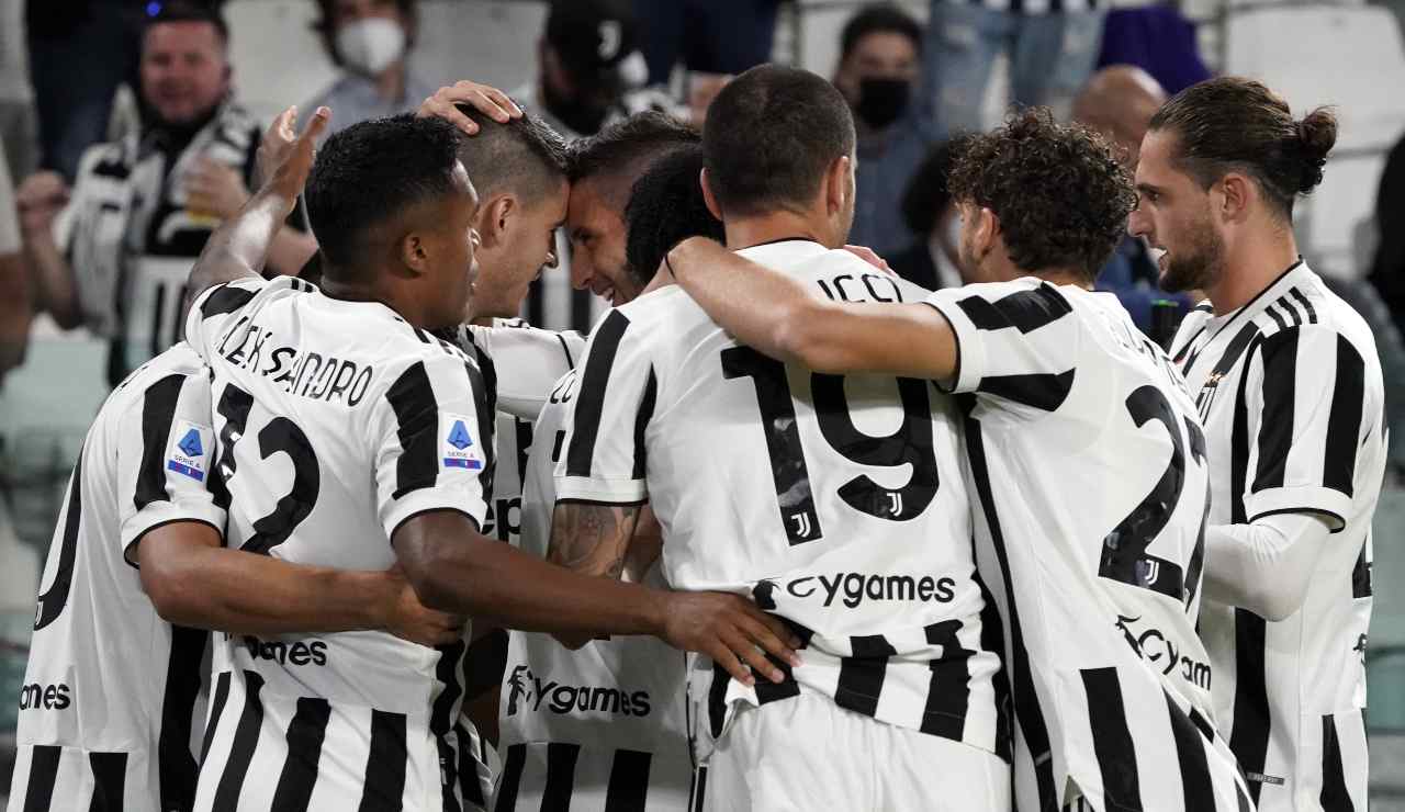 Esultanza Juventus