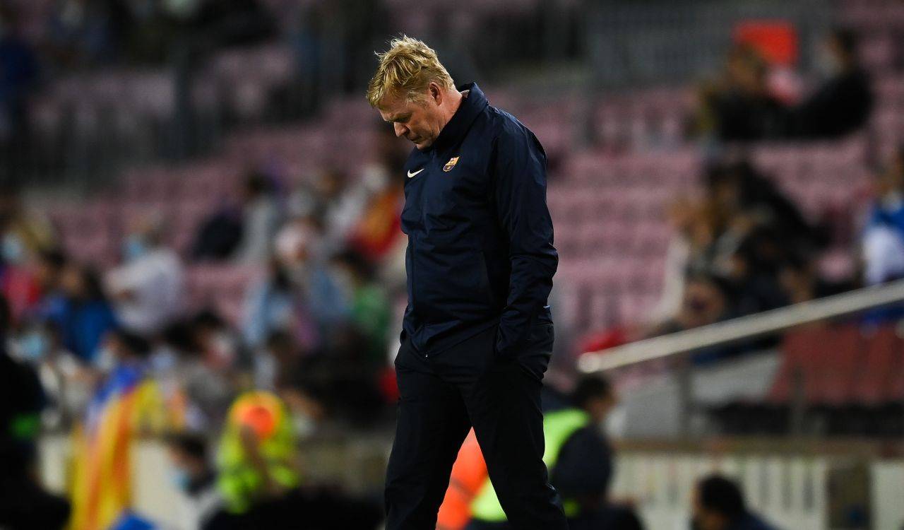 Koeman sconsolato