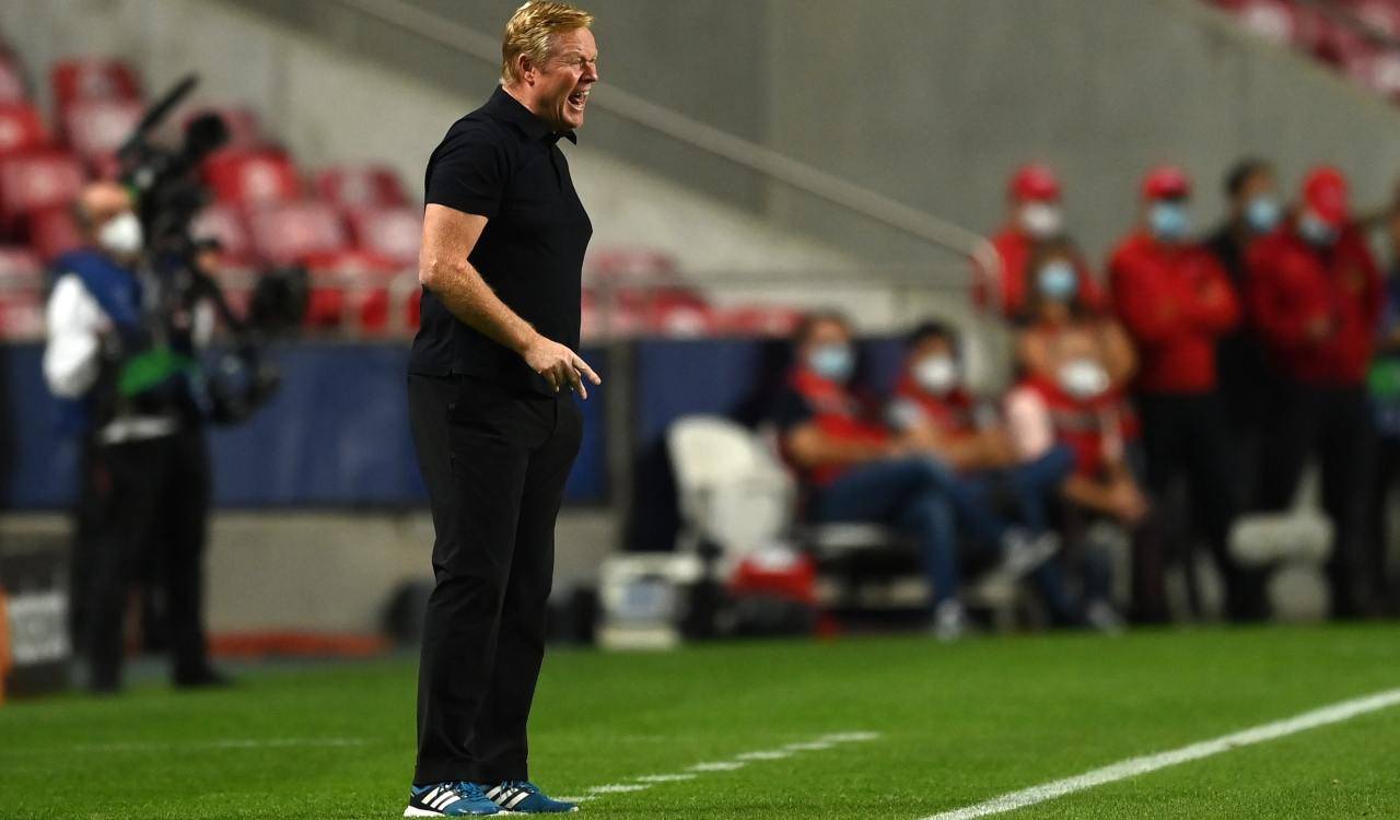 Koeman in panchina