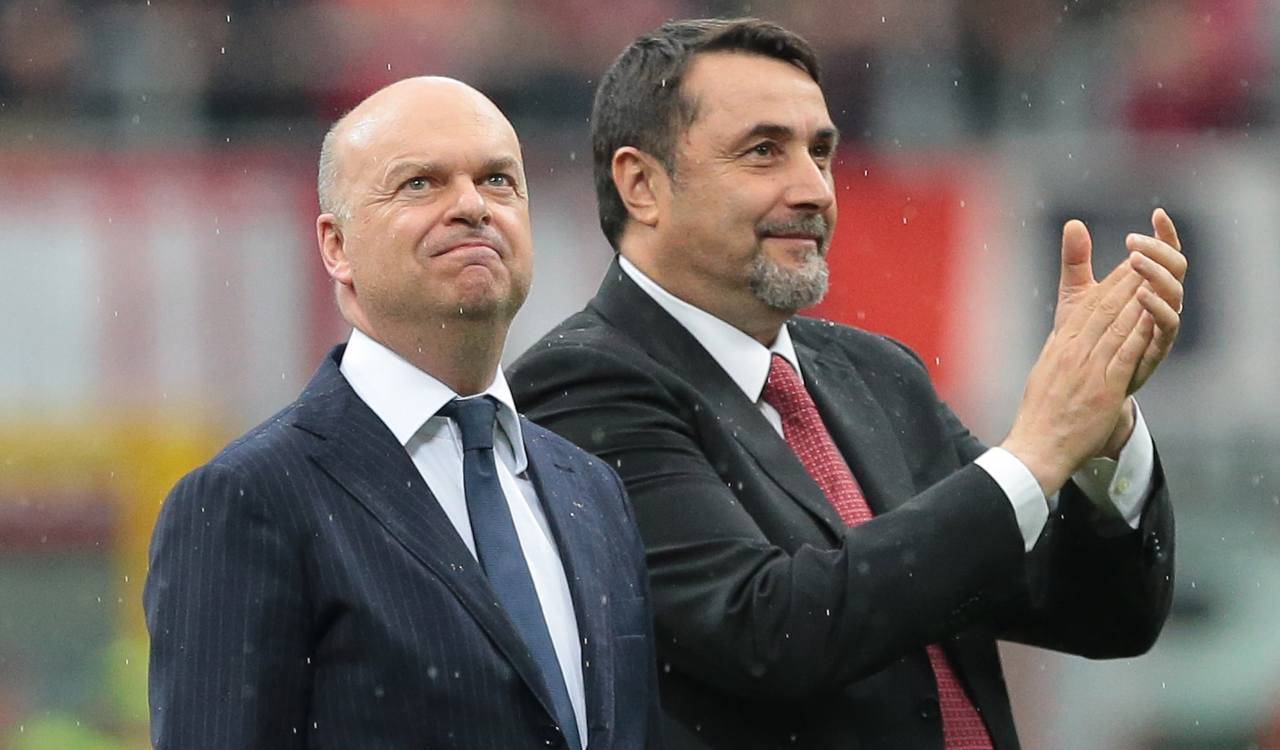 Fassone e Mirabelli in campo