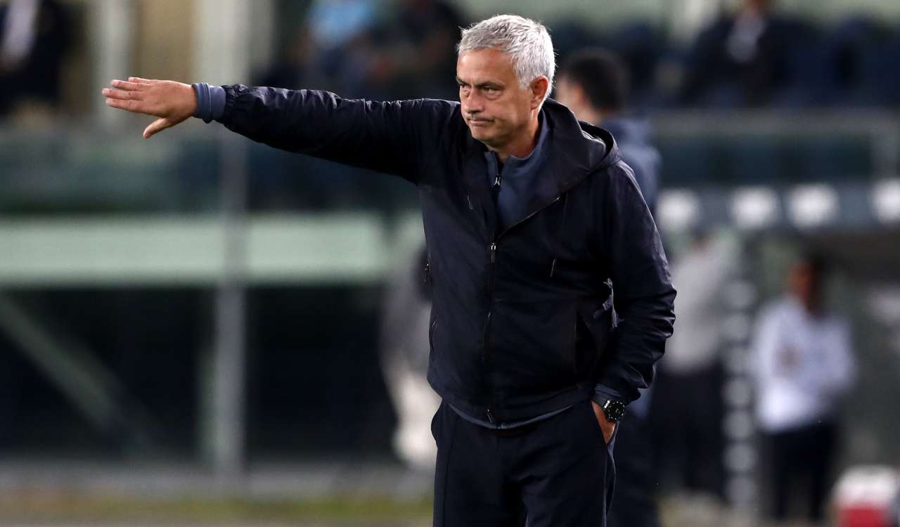 Mourinho che allena