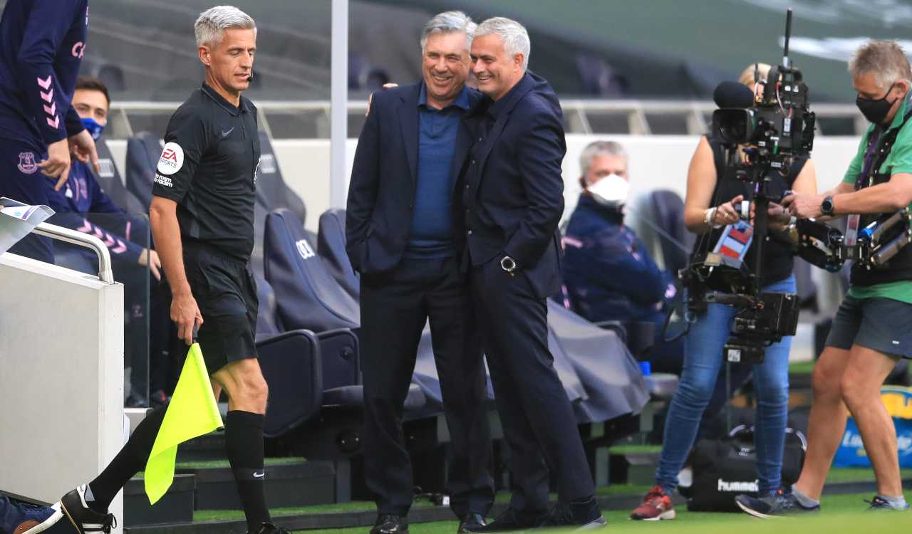 Mourinho e Ancelotti