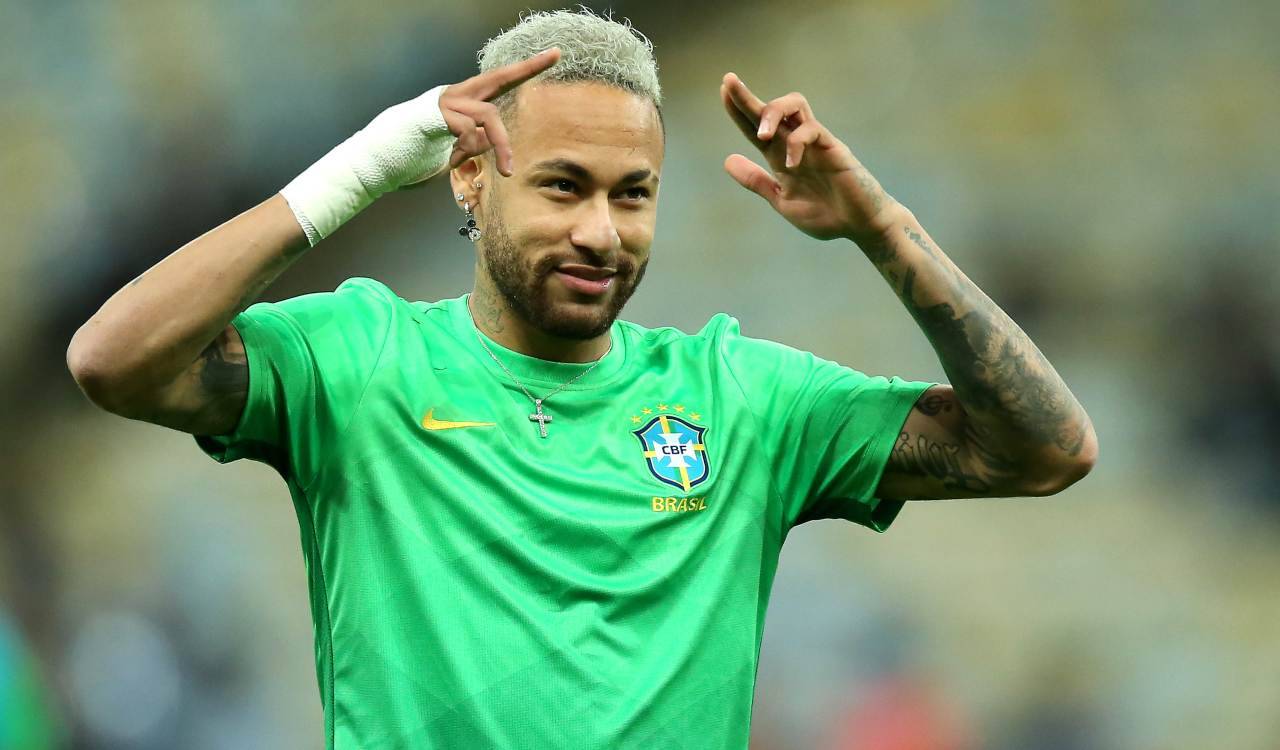 Neymar col Brasile