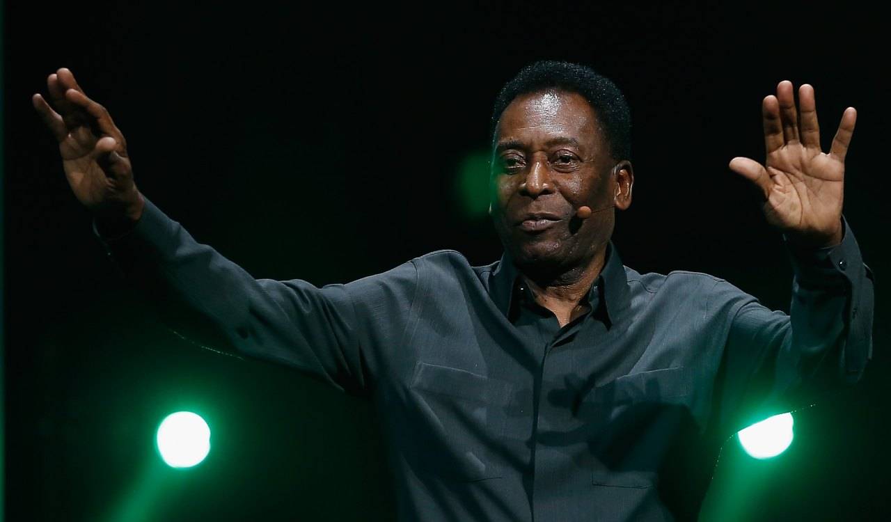 Pelé in pubblico