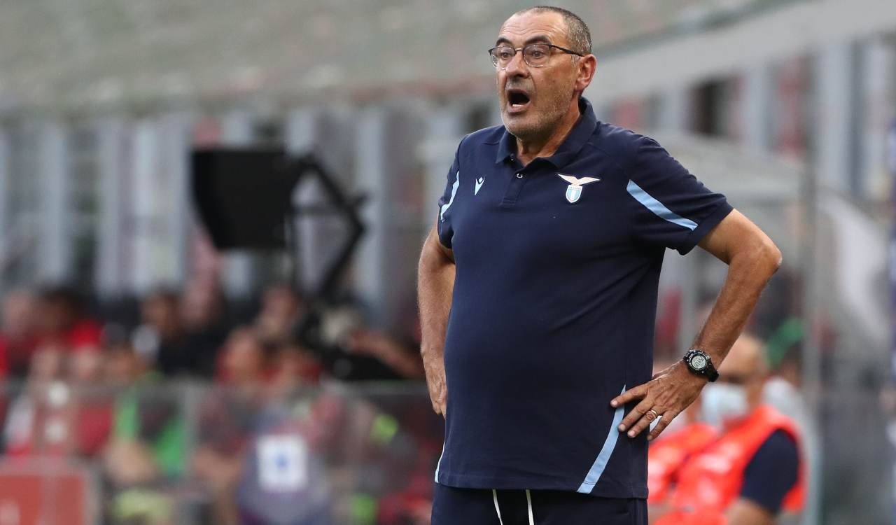 Sarri in panchina