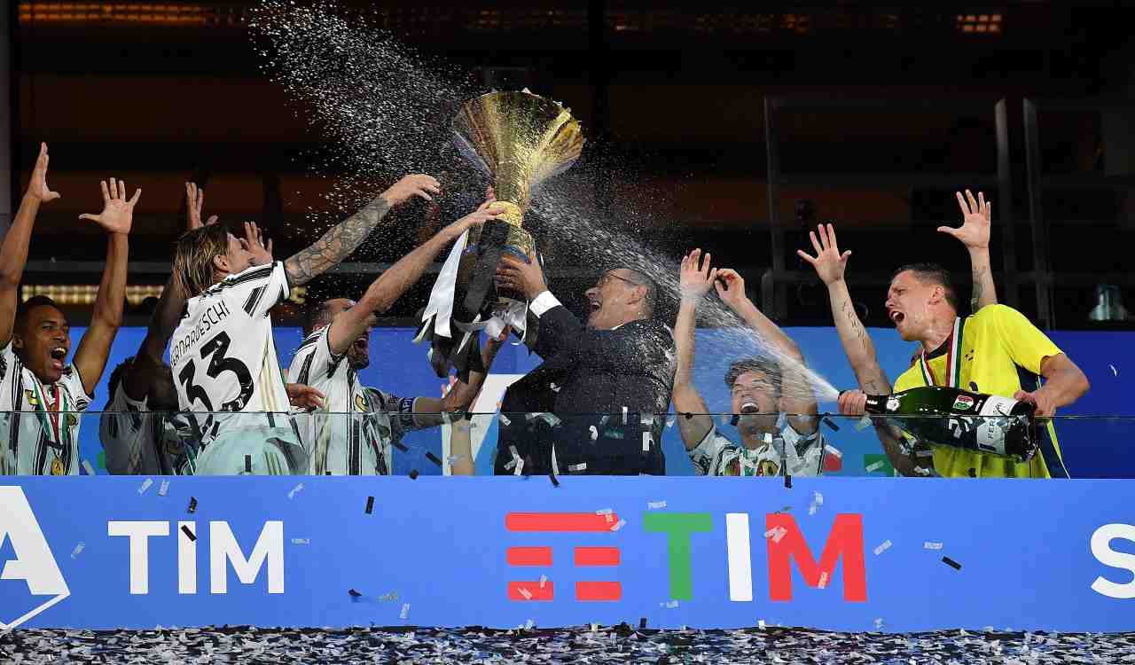 Juventus celebra scudetto