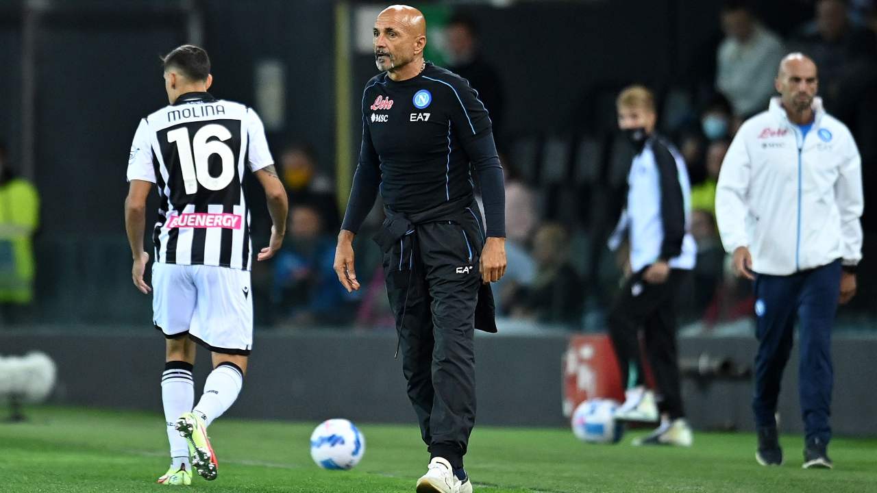 Spalletti segue il match