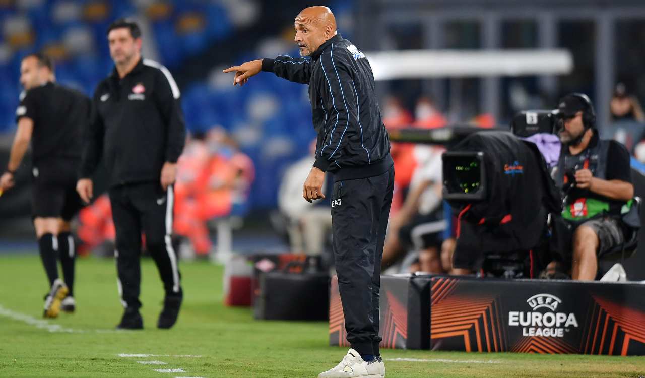 Spalletti in panchina