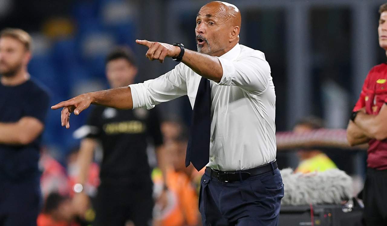 Spalletti che allena