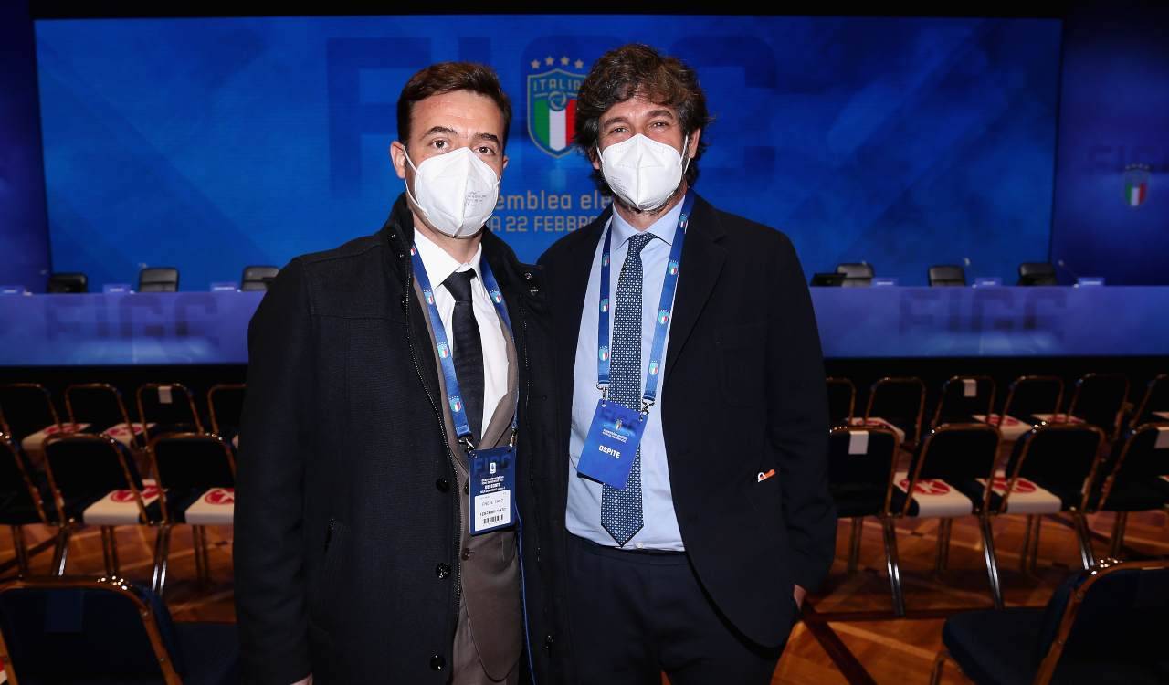 Tiago Pinto e Demetrio Albertini