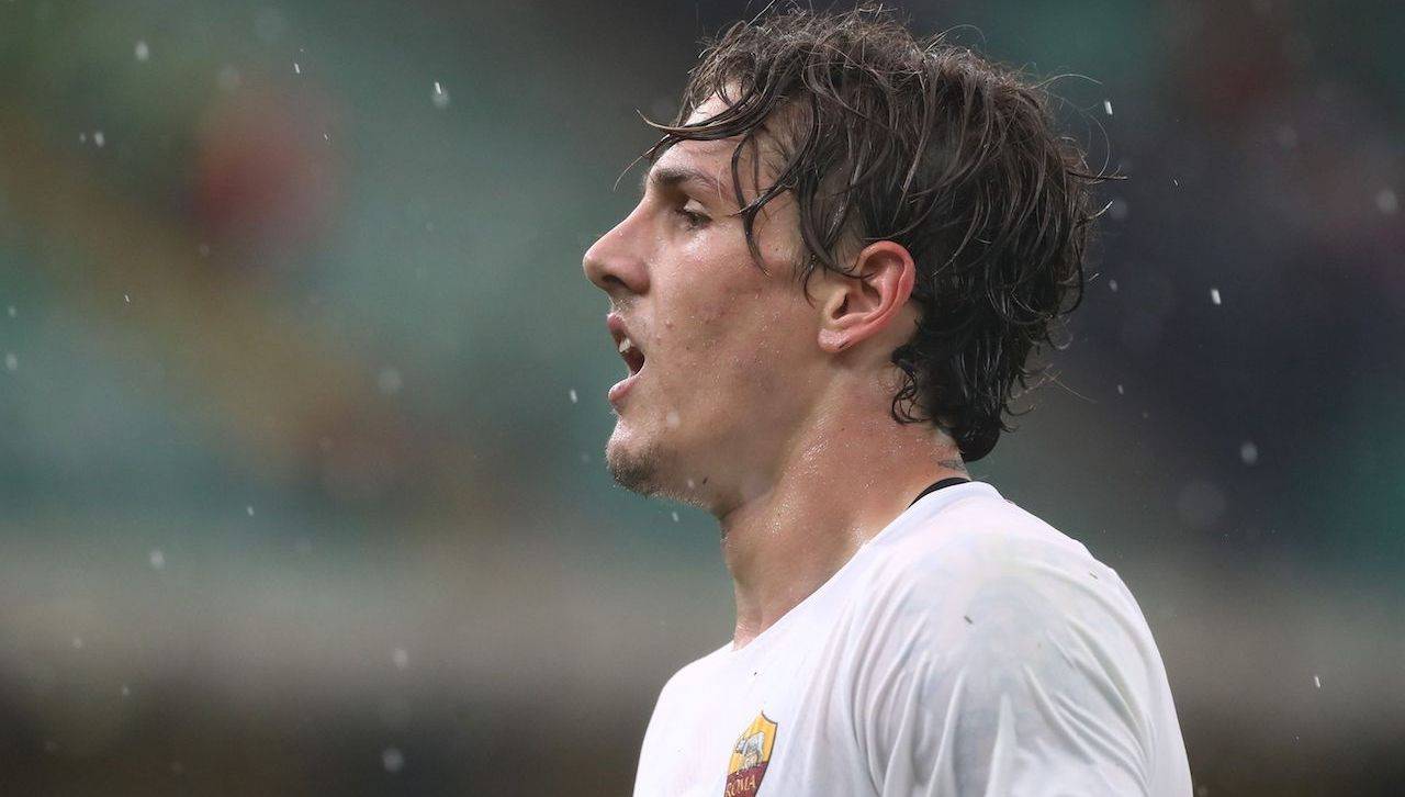 Zaniolo corre in campo