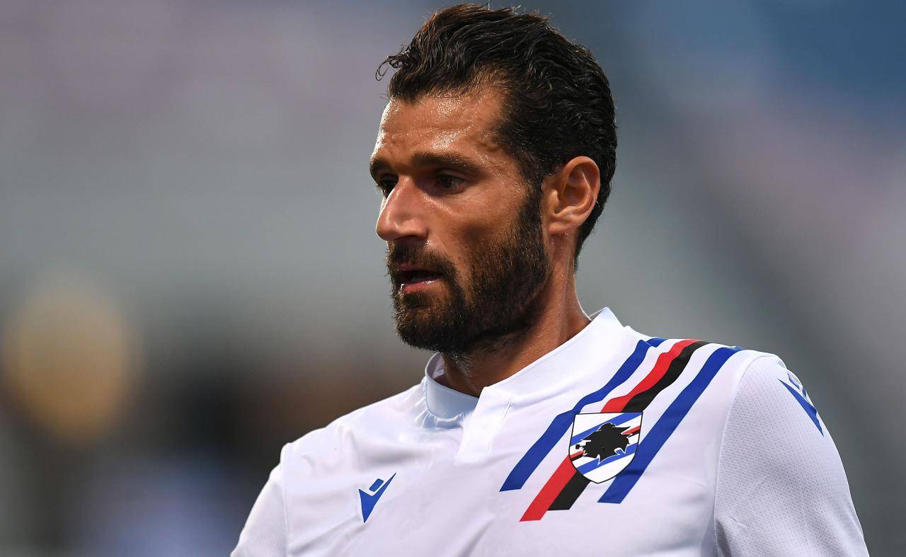 Primo piano di Candreva