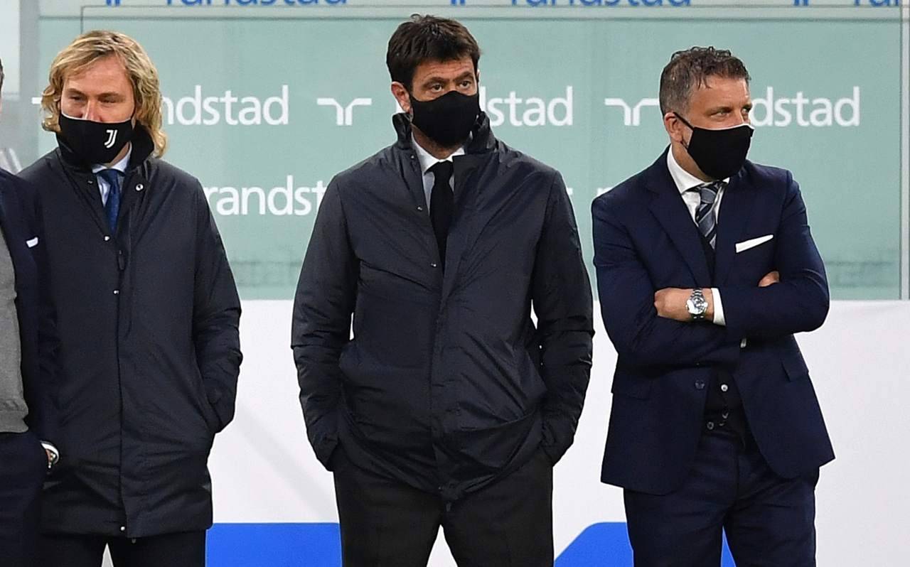 Juventus, Nedved, Agnelli e Cherubini