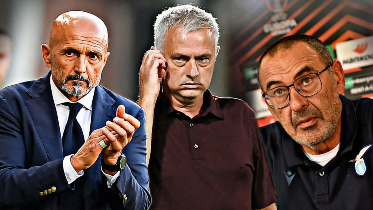 spalletti mourinho sarri