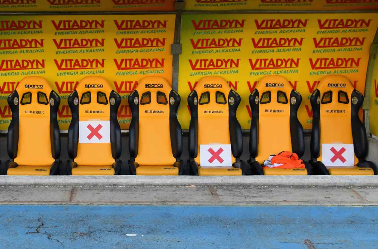 panchina vuota serie a