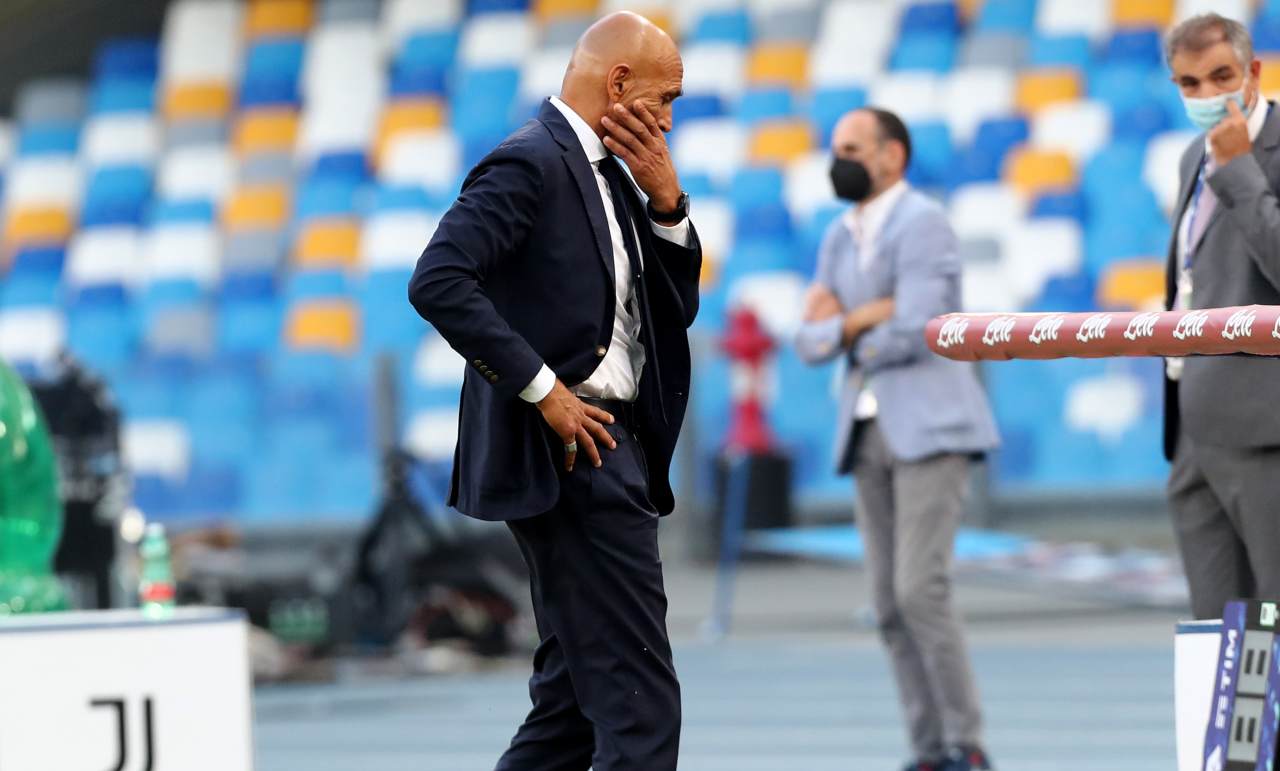 Spalletti pensieroso