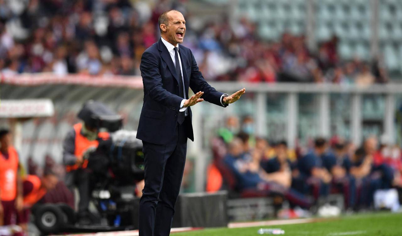 Allegri in panchina