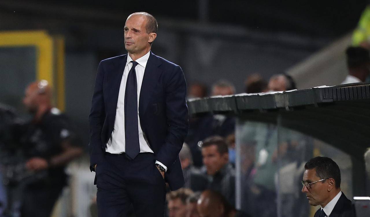 Allegri in panchina